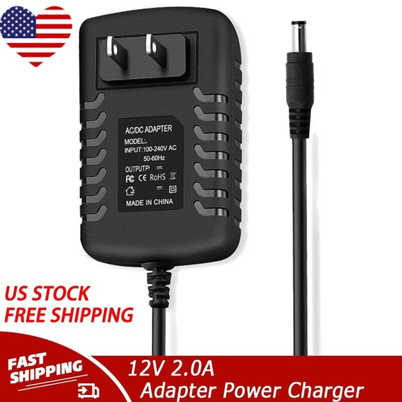 12V 2.0A Switching Adapter Charger for Model ADS-26FSG-12 12024EPCU Power