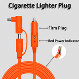 6.6FT 12V-24V 14AWG Car Charging Cable For Jackery Power Station DC7909 + 8020