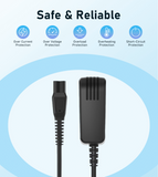 5V 1A Adapter for Andis 17150 17165 TS-1 TS-2 Foil Shaver Power Cord