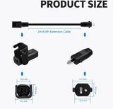 6.6ft 2-Pin Sofa Recliner Power Cord for Southern Motion SPS-2A29VDC-03-WM-SM