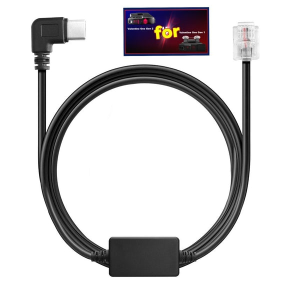 USB-C to RJ11 Plug Cable Compatible with Valentine One Gen1 Gen2