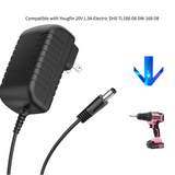 21V Charger Adapter For Yougfin 20V 1.5A Electric Drill TL188-08 DW-168-08 Power