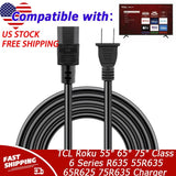 Charger For TCL Roku 55" 65" 75" Class 6 Series R635 55R635 65R625 65R635 75R635