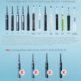 Wireless Electric Toothbrush Wall Charger Compatible with Oral-B and Braun Model