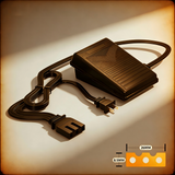 110V Foot Control Pedal 319003-003 for Singer 14U454B 14U554 14U555  Serger