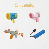 3.7V SM-2P USB Charger For Bubble Machine Gun Rocket Bazooka Splatrball,Mini RC