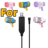 3.7V SM-2P Battery Charger for Bunch O Bubbles, Bubble Bazooka Machine Gun