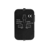 Worldwide All in One Universal Travel Adaptor For USA EU UK AUS Black