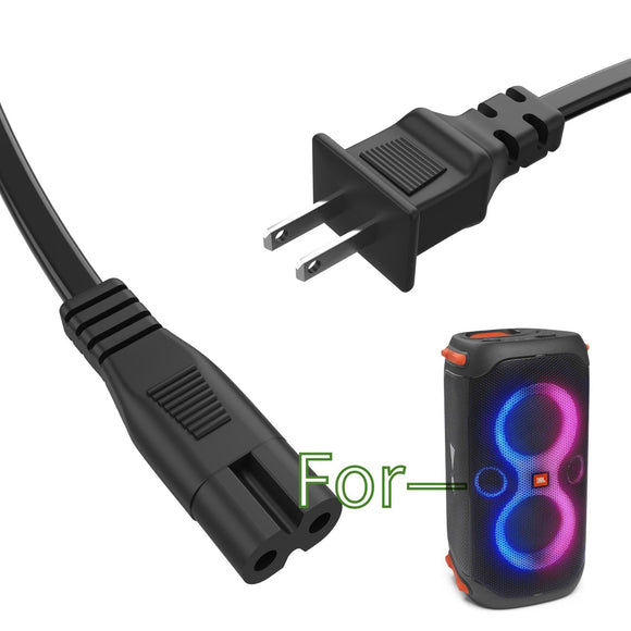 2-Prong AC Power Cord for JBL PartyBox 110 Wireless Party Speaker