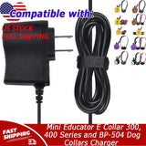 AC Charger For Mini Educator E Collar 300,400 Series and BP-504 Dog Collars