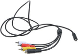 AV A/V Audio Video TV Cable Cord Lead for Sony Handycam DCR-DVD92/e DCR-DVD406 e