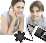 Headphone Splitter 5 Ways Adapter for iPhone, iPad & More