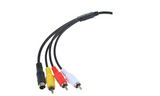 AV A/V Audio Video TV Cable Cord Lead for Sony Handycam DCR-DVD92/e DCR-DVD406 e