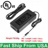 UL List 3A Charger for Himiway Himiway D5 / D5 2.0 / D5 Step-Thru / D5 Camo