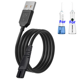 Water Flosser Charger for Nicwell, COSLUS, Oralfree, Nicefeel, 1 Pack, Black