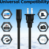 AC Power Cord for MERACH MR-2480 MR2480 Vibration Plate Exercise Machine