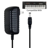 AC Power Adapter for Yamaha MX49 MX61 Keyboard Synthesizer Charger