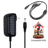 4.5V Adapter for Lemax 25861 04761 05700 Christmas Village Lighted Houses