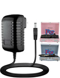 5V AC Adapter For Crosley CR8005E Cruiser Plus Suitcase Vinyl Record Player
