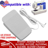 Foot Pedal for Brother Sewing Machine bc1000, bc2100, bc2100wt, bc2300, bc2500