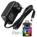 AC/DC Adapter for Top Tech Audio MAX-15 Karaoke Party Speaker Power Supply