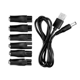 7 PCS Power Cord 5V USB adapter for Norelco QG3330/60 QT4018/49 S7370/84