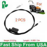 2PCS 946-04728A 746-04728A Drive Cable For Craftsman M220 M210 Lawn mower