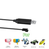 3.7V Charger for SM-2P for RC Car Amphibious Stunt Car Trucks Boats for Bazooka