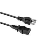 UL TV Power Cord for Vizio D/E/M Series LED Smart TV 3 Prong AC Cable 6 Feet