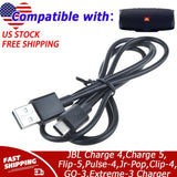 Charger for JBL Charge 4,Charge 5,Flip-5,Pulse-4,Jr-Pop,Clip-4,GO-3,Extreme-3