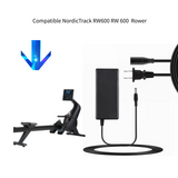 AC/DC Adapter For NordicTrack RW600 RW 600 Rower NTRW10121 Nordic Track Charger
