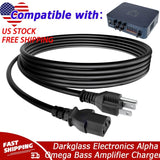 UL 6FT AC Adapter For Darkglass Electronics Alpha Omega 500 500W Bass Amplifier