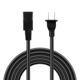 8ft 2-Prong AC Power Cord for Elna Sewing Machine Lead Cable 2-Prong Models