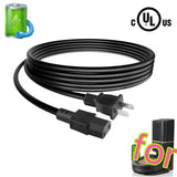 UL 6.5FT Power Cord For iRobot Roomba s9+ s9550 S955020 Robotic Vacuum
