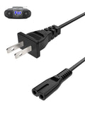 Power Cord for PANASONIC RX-D55 RXD55 RX-D55GC RX-D55GC-K Digtal Audio Portable