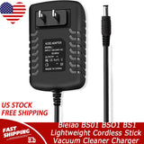 AC/DC Adapter For Bieiao BS01 BSO1 BS1 Lightweight Cordless Stick Vacuum Cleaner