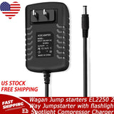 AC Adapter DC for Wagan Jump starters EL2250 2 Way Jumpstarter with flashlight