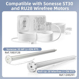 13.3V Adapter Compatible with Sonesse Cordless Plug-in ST30 and R28 Motors