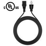 6ft UL AC Power Cord for Ensoniq SQ-80 SD-1/32 Voice TS-12 Synthesizer Keyboard