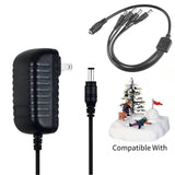 4.5V Adapter for Lemax 14870 15805 14821 Christmas Village Lighted Houses