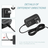 12V 1A AC Adapter Charger for 5.5mmx2.5mm Female Connector Tip Power PSU