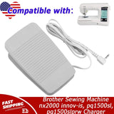 Foot Pedal for Brother Sewing Machine nx2000 innov-is, pq1500sl, pq1500slprw