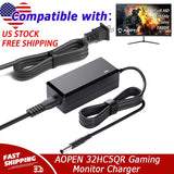 AC/DC Adapter For AOPEN 32HC5QR Gaming Monitor Charger Power Supply Cord 12V PSU