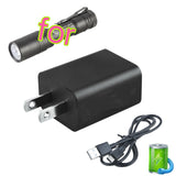 5V Charger For MegaStream USB 66210 LED Flashlight SL-B50 3.6V Li-ion Battery