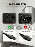 15V Charger for Philips HQ8505 Select Series 3000 5000 6000 7000 9000 Multigroom
