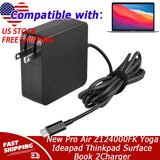 Charger for New Pro Air Z124000FK Yoga Ideapad Thinkpad Surface Book 2