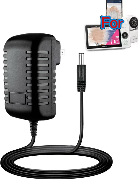 AC Adapter For Vtech VM901HD VM901-2HD VM901-1W Pan & Tilt Video Monitor