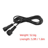 6Ft Power Cable For Waterproof Extension Cable aka Wire Solar String Lights