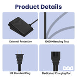 319003-003 Foot Control Pedal 110V for Singer 14U454B 14U554 14U557 Serger