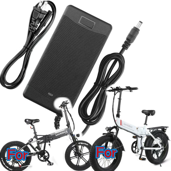 ⚡54.6V AC Adapter For Samebike XWLX09 LOTDM200 48VDC Li-ion Battery Power Supply